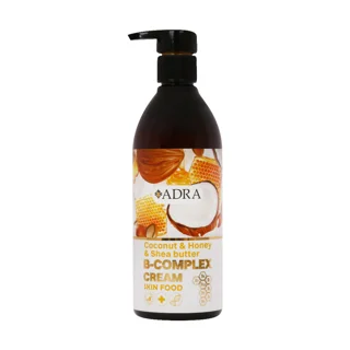 کرم مرطوب کننده آدرا مدل Bcomplex Coconut And Honey حجم 350 میلی لیتر 102257323