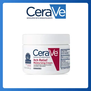کرم مرطوب‌کننده دست، صورت، گردن سراوی مدل Itch Relife  مناسب برای انواع پوست وزن 340 گرم 102255472