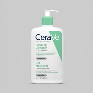 ژل شستشو صورت سراوی مدل foaming cleanser مناسب پوست نرمال تا چرب حجم 473 میلی لیتر 102255671