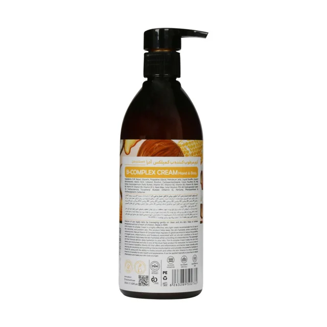 کرم مرطوب کننده آدرا مدل Bcomplex Coconut And Honey حجم 350 میلی لیتر 102257324