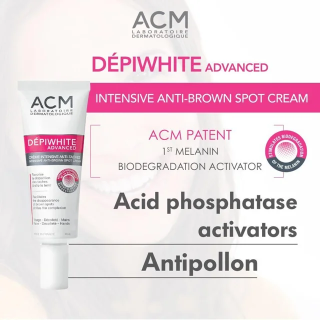 کرم ضد لک ای سی ام مدل DepiWhite Advanced حجم 40 میلی لیتر 102257101