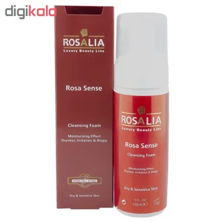 فوم پاک کننده صورت رزالیا مدل Rosa Scence حجم 150 میلی لیتر 102255228