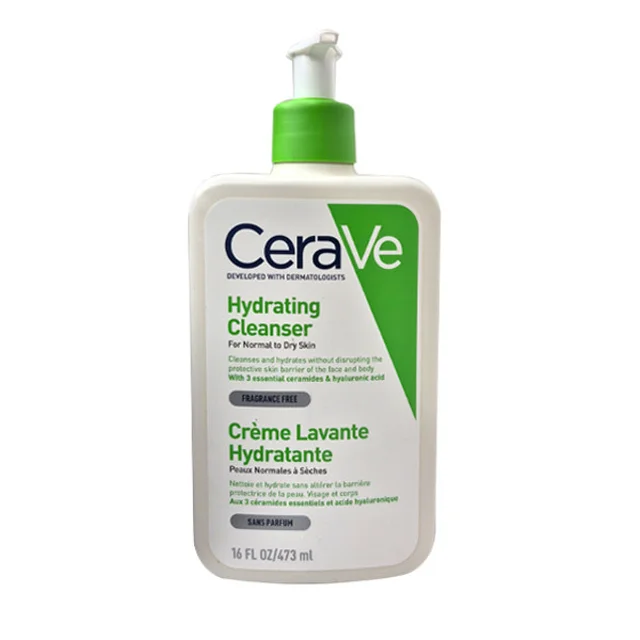 کرم شستشوی صورت سراوی مدل Lavante Hydratante مناسب برای انواع پوست حجم 473 میلی‌ لیتر 102255560